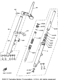 Front Fork Fj600l Lc