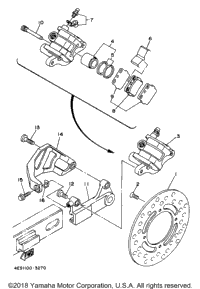 Rear Brake Caliper