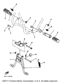 Stand Footrest