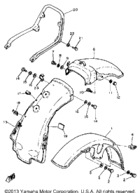 Front Fender Rear Fender