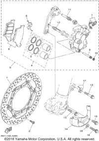 Front Brake Caliper