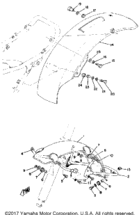 Front Fender - Rear Fender (Rt1, Rt1b)