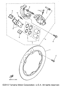 Front Brake Caliper