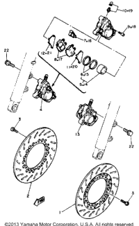 Front Brake - Caliper