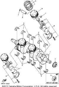 Crankshaft Piston