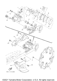 Rear Brake Caliper