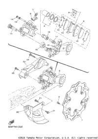 Rear Brake Caliper