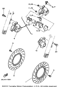 Front Brake - Caliper