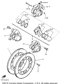 Front Brake Caliper