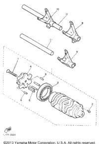Shift Cam Fork