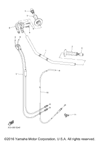 Steering Handle Cable
