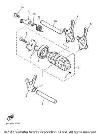 Shift Cam Shift Fork