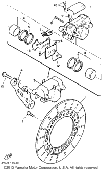 Rear Brake Caliper