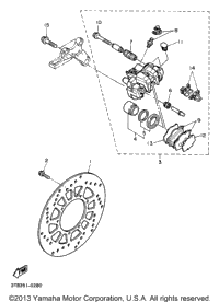 Rear Brake Caliper