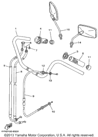 Steering Handle Cable