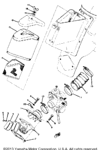 Intake Yz125a - B