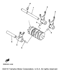 Shift Cam Shift Fork