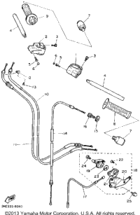 Handlebar Cable