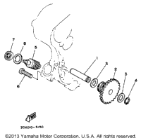 Tachometer Gear