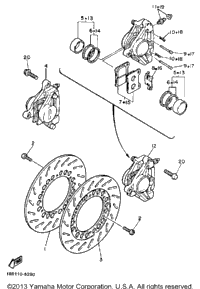 Front Brake Caliper