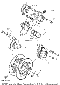 Front Brake Caliper