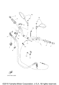 Steering Handle Cable