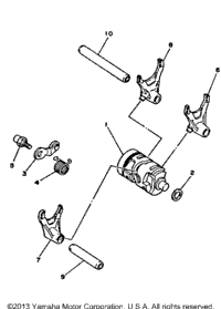 Shift Cam Fork