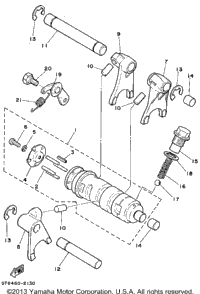 Shift Cam - Shift Fork