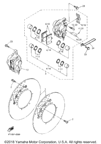 Front Brake Caliper