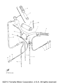 Steering Handle - Cable
