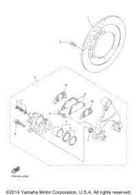 Rear Brake Caliper