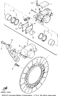 Rear Brake Caliper