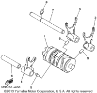 Shift Cam Fork