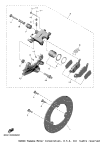 Rear Brake Caliper