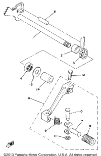 Shift Shaft-Pedal