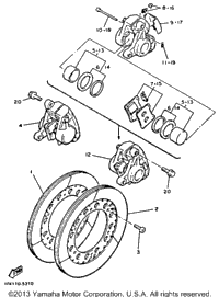 Front Brake Caliper