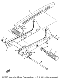 Rear Arm - Chain Case