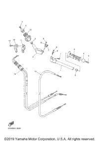 Steering Handle Cable