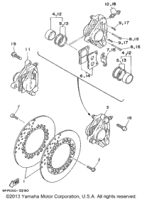 Front Brake Caliper