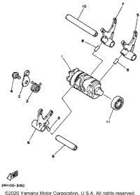Shift Cam Fork