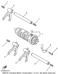 Shift Cam Fork