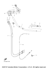 Steering Handle Cable