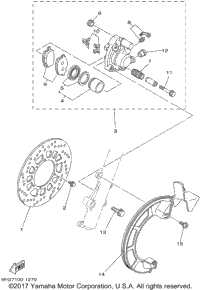 Front Brake Caliper