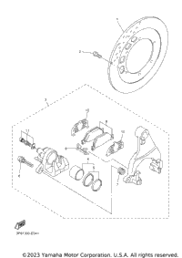 Rear Brake Caliper