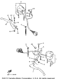 Handle Switch Lever