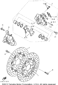 Front Brake Caliper