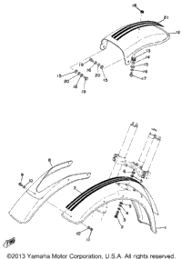 Front Fender - Rear Fender