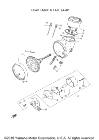 Head Lamp And Tail Lamp