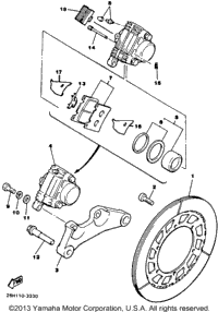 Rear Brake Caliper