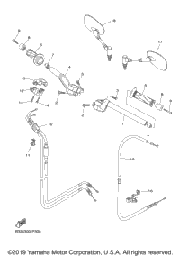 Steering Handle Cable